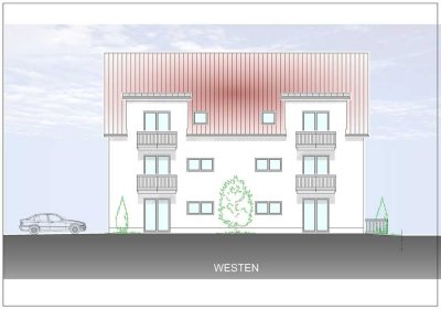 KFW 3Zi. Neubau ca. 50m² Aufzug / Kellerabteil in Burtenbach/ 20min von Augsburg
