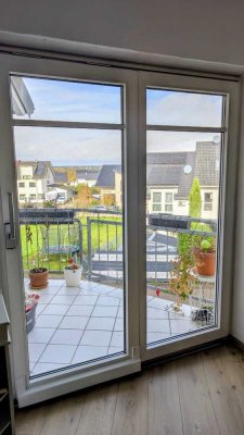 Helle möblierte 2-Zimmer-Wohnung mit Balkon in Rauenberg