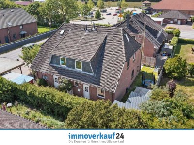 Wohnglück pur: Stilvolle Doppelhaushälfte mit Kamin und Dachstudio zum Verlieben