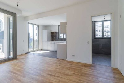 Neubau 2-Zimmerwohnung mit Balkon zur langfristigen Miete nah am Tiergarten