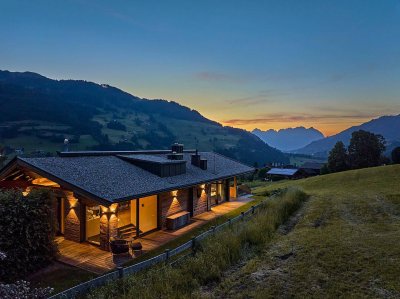 Sonniges Chalet am Waldrand mit traumhaftem Kaiserblick