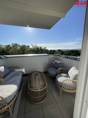 Wohnen über den Dächern von Linz/Oed! Neubau Dachgeschoss-Mietwohnungen mit Penthousecharakter und beeindruckender Aussicht! Höchste Wohn- und Lebensqualität in ruhiger und beliebter Wohngegend! Perfekte Infrastruktur!