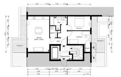 Lichtdurchfltetes Penthouse in ruhiger Lage mit Klimaanlage & Dachterrasse ☎️ 0178-8236274