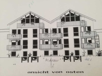 2-Raum-Maisonette-Wohnung mit Balkon und Einbauküche in Geisenheim