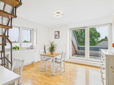 schöne 2,5 Zimmer-Maisonette-Wohnung mit Terrasse in Elsen