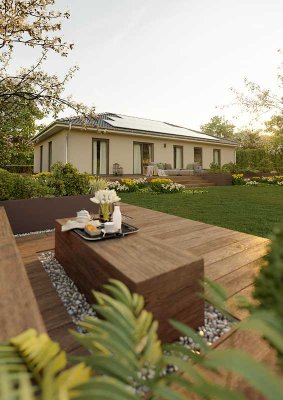 Wohnen in Vollendung auf einer Ebene: Entdecken Sie Ihr exklusives Zuhause in Hanhofen!