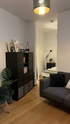 Vollmöblierte 1,5-Zimmer Wohnung mit Balkon an der Isar