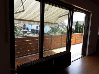 Sonnige ruhige 3,5/4-Zimmerwohnung inkl. großem Südbalkon mit gehobener Innenausstattung in Walldorf