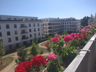 komfortable 3 Zimmer Wohnung mit Südbalkon im Quartier Fleur de Berlin