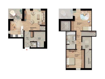 Exklusive Neubau-Wohnung im Herzen von Friedrichsfehn! Bezugsfertig 01.03.2026!