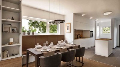 Neubauprojekt BadNauheimPUR - Stadthaus im Rosendorf