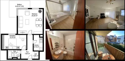 2-Zimmer-Wohnung mit Balkon & TG-Stellplatz in 90763 Fürth