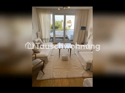 Tauschwohnung: 2,5 Zimmer, Balkon, Holzboden