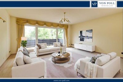 Zentrale 4-Zi-ETW mit 2 Bädern & Balkon , 109 m², barrierearm Wohnkomfort im Duisburger Dellviertel