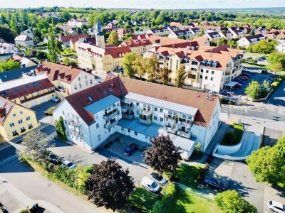 Charmante Dachgeschosswohnung mit großem Balkon und Weitblick in Freital-Pesterwitz!