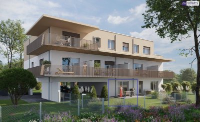 SINGLES-HIT! GARCONNIERE - mit 111m² idyllischem EIGENGARTEN! Garantierte Fertigstellung JUNI 2027 - PROVISIONSFREI!!!