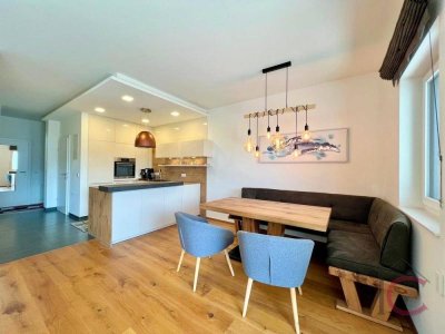Stilvolle 3-Zi.-Wohnung mit großer Terrasse, Top-Ausstattung, TG-Platz, nahe Ossiacher See