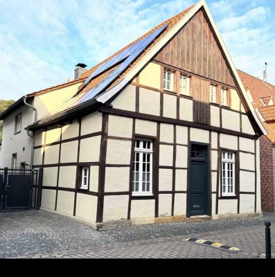 Stilvolles Stadthaus in der Altstadt von Telgte – kernsaniert mit Garten, Sauna & Photovoltaik