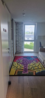 Provisionsfreie helle 3 Zimmer-Dachgeschosswohnung mit Garage und Terrasse in Seenähe Hard