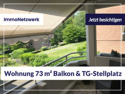 TOP***schicke sanierte 2 ZWo.. mit Balkon & TG Stellplatz***