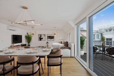 Imposants Wohnjuwel | 7 Stilwohnungen mitten in der Stadt [DG + kernsanierter Altbau] | elegant &amp; hochwertig