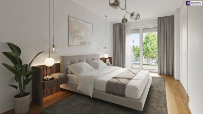 Jetzt Early Bird Aktion sichern! ZUM JUNGBRUNNEN! MUST HAVE - Happy family! 4 Zimmer + 2 Loggien + Beste Infrastruktur + Hochwertige Materialien + Garagenplatz optional!