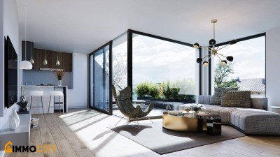 Exklusive 4-Zimmer-Dachgeschosswohnung mit südseitiger Terrasse &amp; Lift direkt in die Wohnung, 3.,Trubelgasse 6