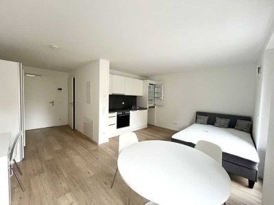 *TEILMÖBLIERT* Zeitlos elegante Wohnung mit EINBAUKÜCHE! Erstbezug