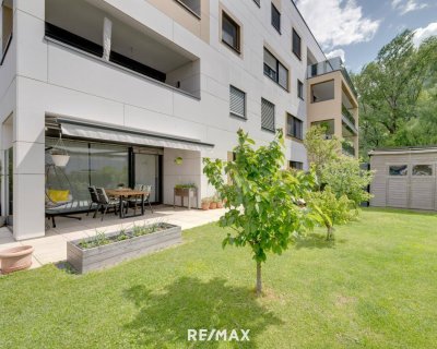 Exklusives Wohnen in Bestlage: 4-Zimmer-Gartenwohnung mit Süd-Westterrasse und Gemeinschaftspool!