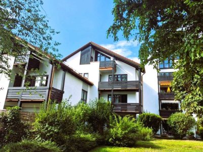 Gönnen Sie sich diesen Blick- freundliche 2-Zimmer-Maisonette-Wohnung