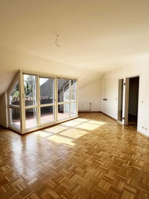 Schicke 2-Zimmer-Dachgeschosswohnung mit Balkon in Sasel