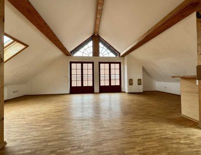Wohnen auf dem Bauernhof, sehr großzügige 1,5-Zimmer-Wohnung