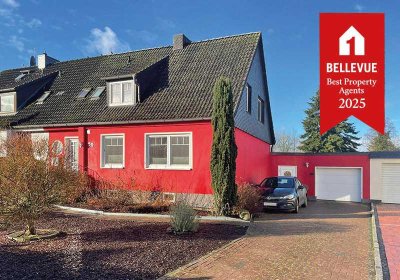 NEU!!!  Einziehen und wohlfühlen!  Ihre DHH inkl. Einbauküche und massiver Garage in top Lage!