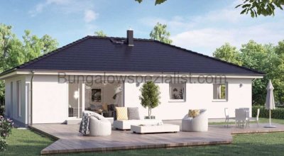Bungalow  barrierefrei  87 Qm mit Grundst. in Lahde  vom Bungalowspezialisten Schlüsself.  / FB / WP