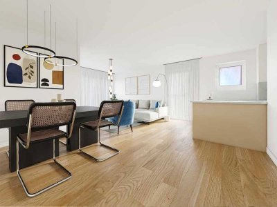 Kompaktes Wohnglück – 2-Zimmer-Neubau nahe S-Bahn in Aubing