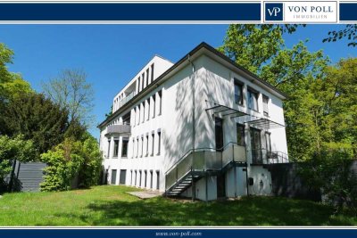 Elegantes Wohnen auf zwei Ebenen mit herrlichem Garten