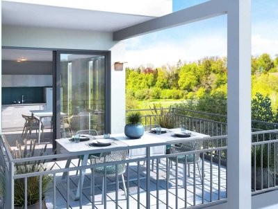 Schöne Penthouse-Wohnung mit großer Dachterrasse