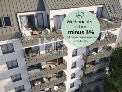 Nachhaltige Neubauwohnung in ruhiger Seitengasse mit Balkon! Provisionsfrei