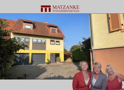 Lindheim: Eigentumswohnung mit 4 Zi. * Doppelgarage und Garten
