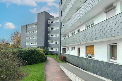 Raum für Alltag & Ideen: 3-Zi.-Erdgeschosswohnung mit großem, überdachtem Balkon