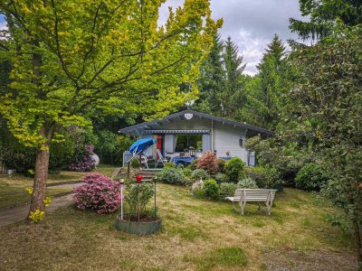 Wo das Land aufatmet – Blockhaus mit Charakter! Als Ferienhaus oder Hauptwohnsitz.