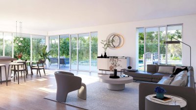 Gartenwohnung mit eigenem Pool