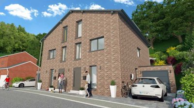 Energieeffiziente DHH mit Platz für eine ganze Familie oder Mehrgenerationen nebeneinander
