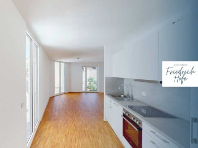 Stilvolle 3-Zimmer-Neubauwohnung mit Balkon, Einbauküche und wundervoller Atmosphäre