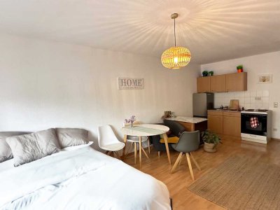 Helle 1-Zimmer-Wohnung mit Balkon und neuer Küchenzeile in Germersheim
