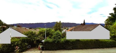 DHH mit Weitblick: Waldrand, Pool, Doppelgarage. 2-3 Wohnungen möglich!