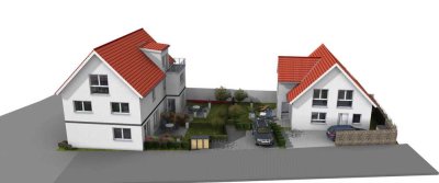 Doppelhaushälfte mit Terrasse, Garten und Stellplatz - inkl. Kauf- und Baunebenkosten!