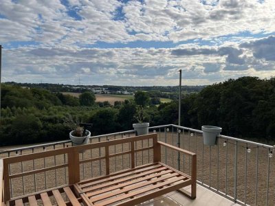 Ruhige sonnige Wohnung mit Blick ins Naturschutzgebiet