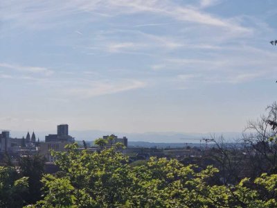 Gönnen Sie sich eine besondere Wohnung - Dachterrasse mit Maisonette-Wohnung mit Sicht über Freiburg