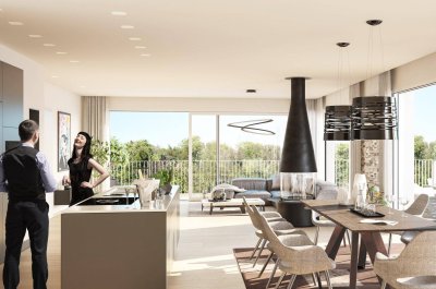 Lebenswert inmitten der Stadt: Penthouse mit 77m² Terrasse im Graumann-Park